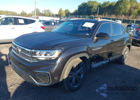 2020 Volkswagen Atlas Cross Sport 3.6L V6 Se W/Technology/3.6L V6 Se W/Technology R-Line из США, поврежденный, VIN 1V26E2CA5LC226659